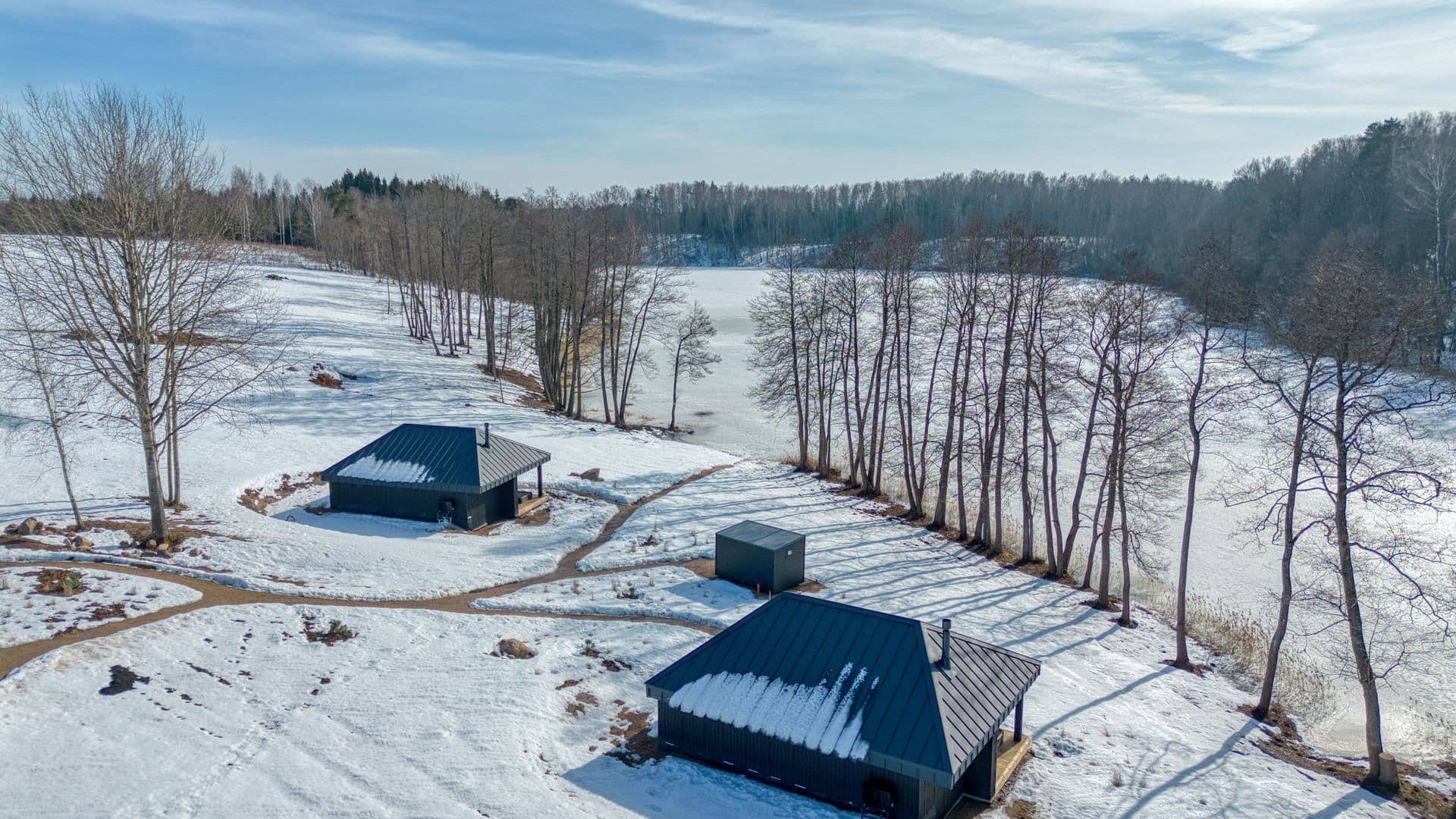 HIKARI Lake Villas - aerial view