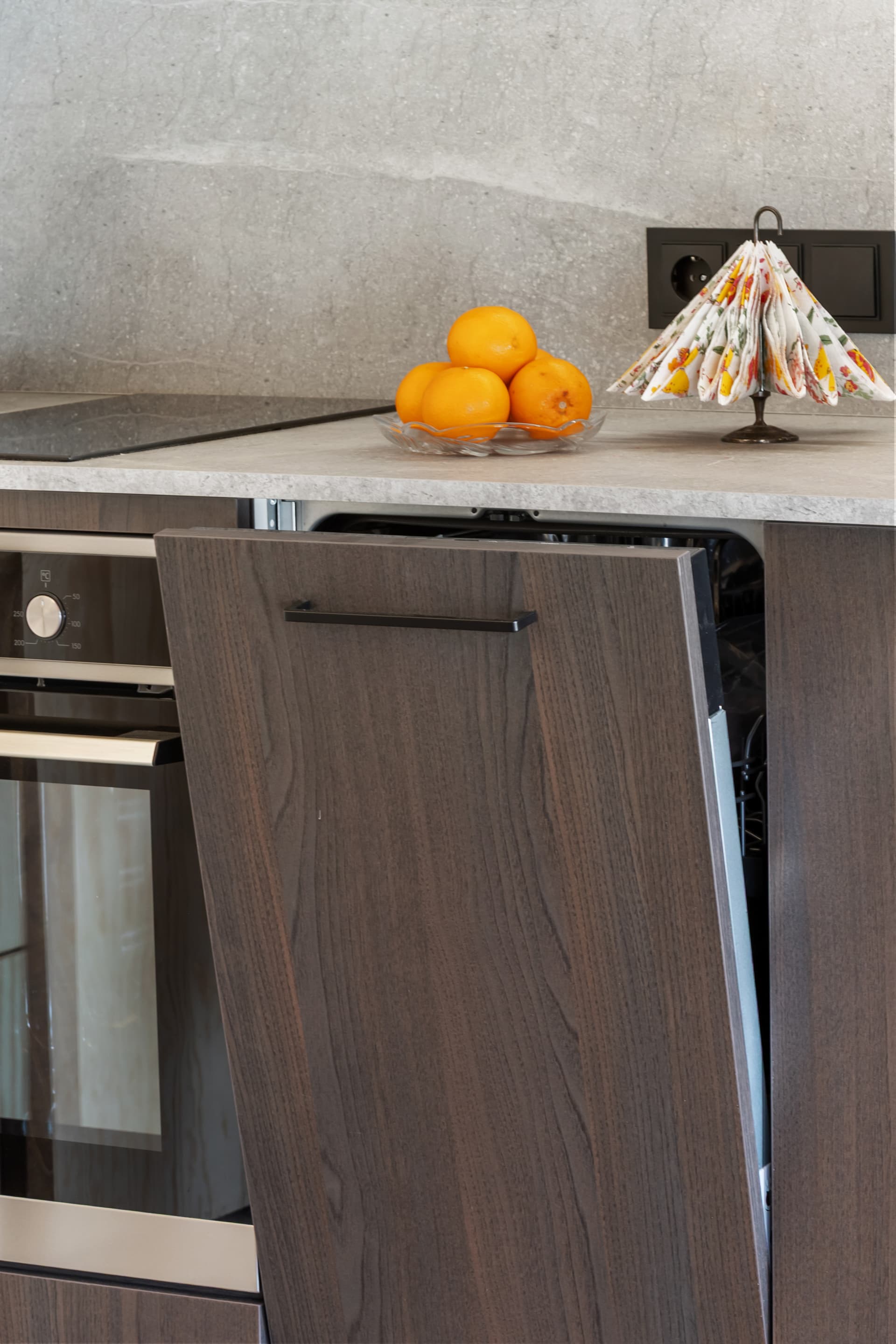Kitchen oven detail